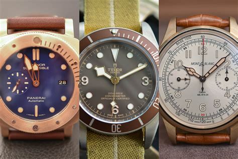 bronze watches patina